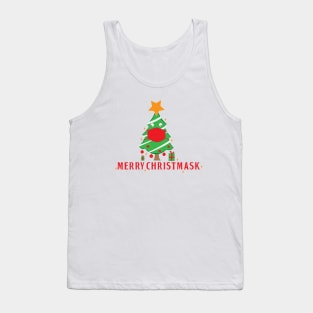 Merry Christ-mask Tank Top